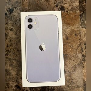 iPhone 11 Purple 64GB Model: A2111 BOX ONLY/*EMPTY BOX**Accessory Smartphone